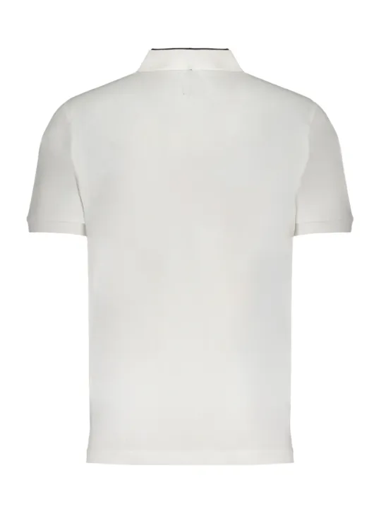 "GIAN MARCO VENTURI Poloshirts im Sale | GIAN MARCO VENTURI WEISSES KURZÄRMELIGES POLOSHIRT FÜR HERREN online kaufen"|Planet-Deluxe