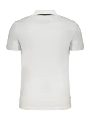 "GIAN MARCO VENTURI Poloshirts im Sale | Weißes Polohemd mit Stickerei und Logodetail online kaufen"|Planet-Deluxe