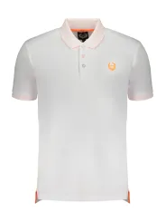 "Poloshirt Gian Marco Venturi: Eleganz mit Stickerei & Logo"