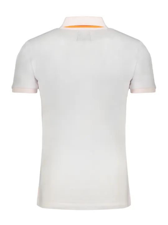 "Poloshirt Gian Marco Venturi: Eleganz mit Stickerei & Logo"