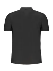 "GIAN MARCO VENTURI Poloshirts im Sale | Poloshirt Kurzarm 3 Knöpfe Stickerei Logo AU01671PARENZO NEBLACK online kaufen"|Planet-Deluxe