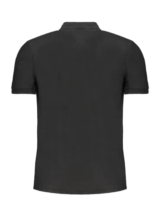 "GIAN MARCO VENTURI Poloshirts im Sale | Poloshirt Kurzarm 3 Knöpfe Stickerei Logo AU01671PARENZO NEBLACK online kaufen"|Planet-Deluxe