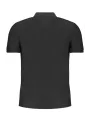 "GIAN MARCO VENTURI Poloshirts im Sale | Poloshirt Kurzarm 3 Knöpfe Stickerei Logo AU01671PARENZO NEBLACK online kaufen"|Planet-Deluxe