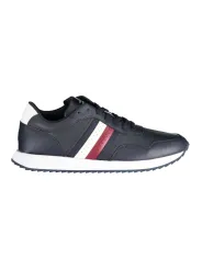 "Tommy Hilfiger Sneakers im Sale | Kontrast Sneakers mit Logo und Schnürsenkeln online kaufen"|Planet-Deluxe