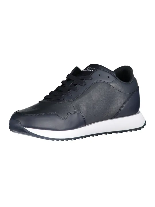 "Tommy Hilfiger Sneakers im Sale | Kontrast Sneakers mit Logo und Schnürsenkeln online kaufen"|Planet-Deluxe