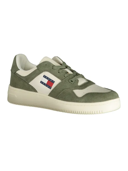 "Tommy Hilfiger Startseite im Sale | TOMMY HILFIGER GRÜNE HERREN-SPORTSCHUHE online kaufen"|Planet-Deluxe