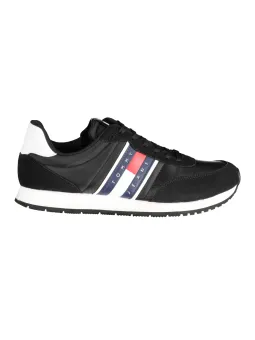 "Tommy Hilfiger Nachhaltige Kontrast-Sneaker – Stil & Umwelt"