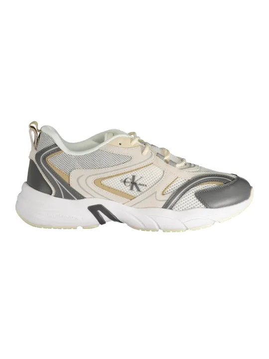 "Calvin Klein Sneakers im Sale | Kontrast Sneaker mit Print und Logo online kaufen"|Planet-Deluxe