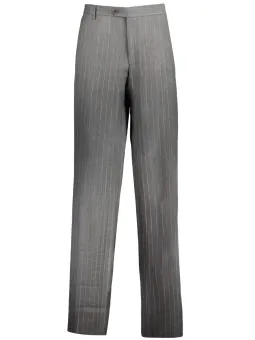 "Nadelstreifenhose mit 4 Taschen & Logo - Gianfranco Ferre"