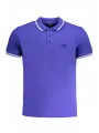 "Cavalli Class Poloshirts im Sale | Kontrast-Poloshirt mit Stickerei und Logo online kaufen"|Planet-Deluxe