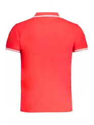 "Cavalli Class Kurzarm Poloshirt mit Kontrast & Logo"