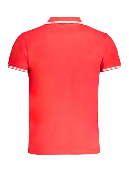 "Cavalli Class Kurzarm Poloshirt mit Kontrast & Logo"