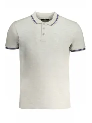 "Cavalli Class Startseite im Sale | CAVALLI CLASS GRAUES KURZÄRMELIGES POLOSHIRT FÜR HERREN online kaufen"|Planet-Deluxe
