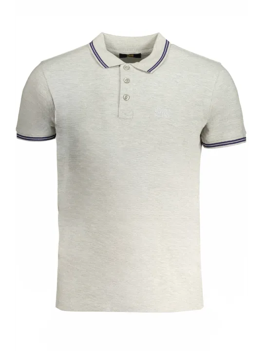 "Cavalli Class Startseite im Sale | CAVALLI CLASS GRAUES KURZÄRMELIGES POLOSHIRT FÜR HERREN online kaufen"|Planet-Deluxe