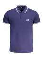"Cavalli Class Poloshirts im Sale | Kontrast Poloshirt mit Stickerei und Logo online kaufen"|Planet-Deluxe
