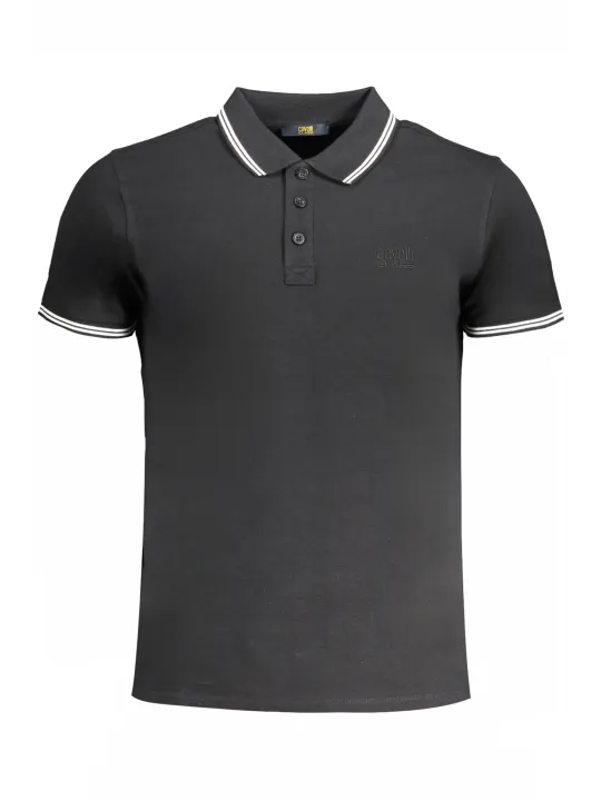 "Cavalli Class Poloshirts im Sale | Kontrast Polo mit Stickerei und Logo online kaufen"|Planet-Deluxe