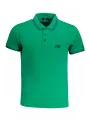 "Cavalli Class Poloshirts im Sale | Kontrast Poloshirt mit Stickerei und Logo online kaufen"|Planet-Deluxe