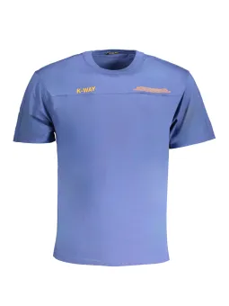 KWAY Kurzarm T-Shirt mit Rundhals & Logotasche