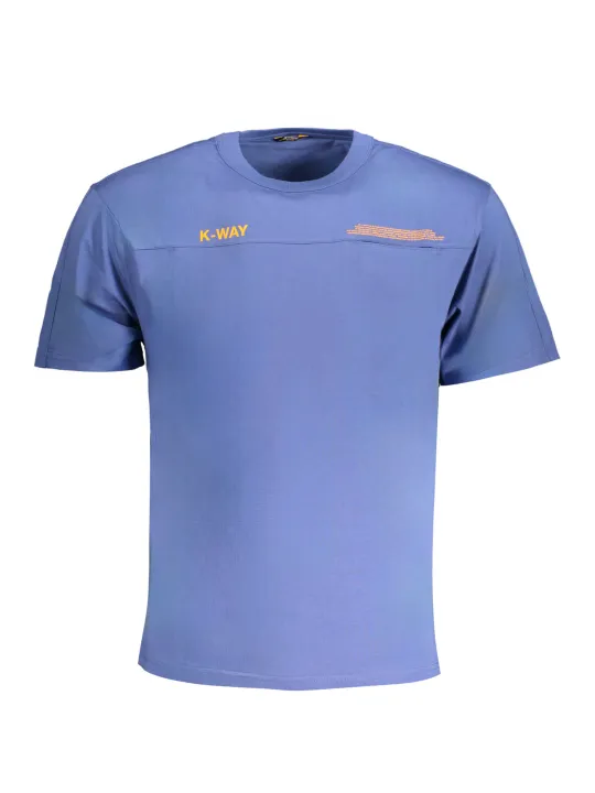 "K-WAY T-Shirts im Sale | Kurzes TShirt mit Rundhals und Tasche mit Logoaufdruck online kaufen"|Planet-Deluxe