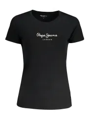 "Pepe Jeans Startseite im Sale | PEPE JEANS DAMEN KURZARM T-SHIRT SCHWARZ online kaufen"|Planet-Deluxe