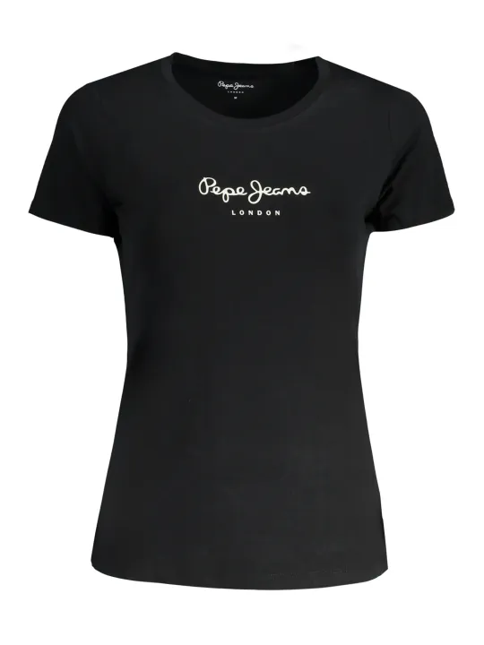 "Pepe Jeans Startseite im Sale | PEPE JEANS DAMEN KURZARM T-SHIRT SCHWARZ online kaufen"|Planet-Deluxe