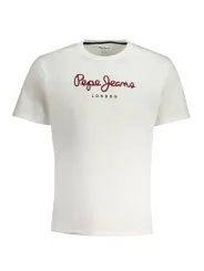 "Pepe Jeans Startseite im Sale | PEPE JEANS HERREN-KURZÄRMELIGES T-SHIRT WEISS online kaufen"|Planet-Deluxe