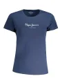 "Pepe Jeans Startseite im Sale | PEPE JEANS DAMEN KURZARM T-SHIRT BLAU online kaufen"|Planet-Deluxe