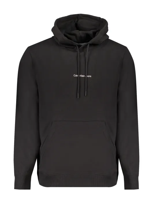"Calvin Klein Sweatshirts im Sale | Hoodie aus regenerativer Baumwolle mit Logo und Mitteltasche online kaufen"|Planet-Deluxe