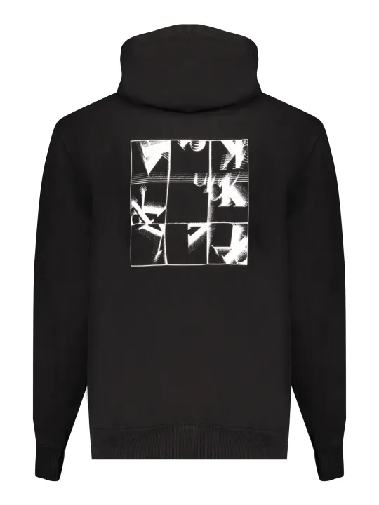 "Calvin Klein Sweatshirts im Sale | Hoodie aus regenerativer Baumwolle mit Logo und Mitteltasche online kaufen"|Planet-Deluxe