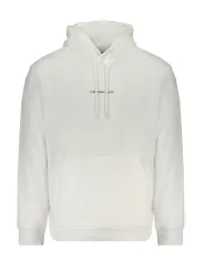 "Calvin Klein Sweatshirts im Sale | Kapuzen-Sweatshirt aus Bio-Baumwolle mit Tasche und Druck online kaufen"|Planet-Deluxe