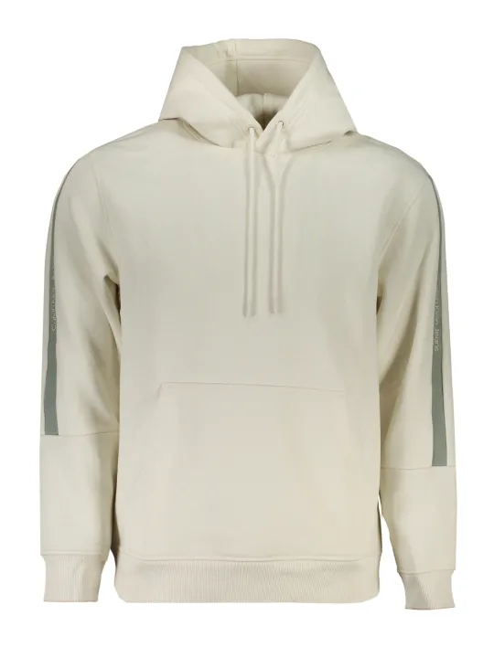 "Calvin Klein Sweatshirts im Sale | Hoodie mit Tasche und Kontrastdetails aus recyceltem Polyester online kaufen"|Planet-Deluxe