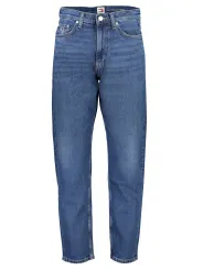 "Tommy Hilfiger Jeans im Sale | Isaac Relaxed Jeans Tapered 5 Taschen Knopf Reißverschluss Stickerei Logo online kaufen"|Planet-Deluxe
