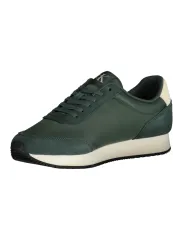 "Calvin Klein Sneakers im Sale | Kontrast Logo Sportschuhe mit Print Schnürsenkel YM0YM01119VE02I online kaufen"|Planet-Deluxe