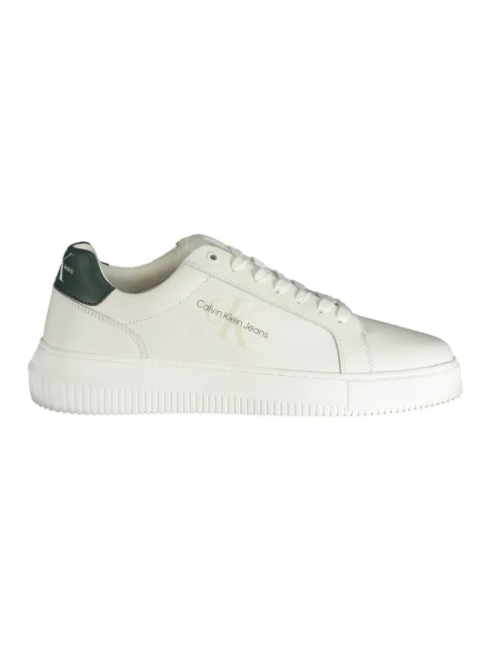 "Calvin Klein Sneakers im Sale | Recycelte Kontrast-Sneaker mit Logo und Schnürung online kaufen"|Planet-Deluxe