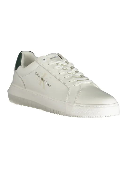 "Calvin Klein Sneakers im Sale | Recycelte Kontrast-Sneaker mit Logo und Schnürung online kaufen"|Planet-Deluxe