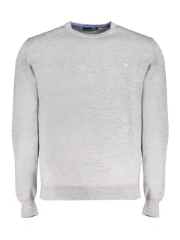 "Harmont Blaine Langarm-Pullover mit Stickerei-Logo"