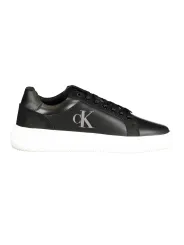 "Calvin Klein Sneakers im Sale | Nachhaltiger Schnür-Sneaker mit Logo und Kontrastdetails online kaufen"|Planet-Deluxe