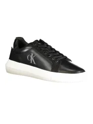 "Calvin Klein Sneakers im Sale | Nachhaltiger Schnür-Sneaker mit Logo und Kontrastdetails online kaufen"|Planet-Deluxe
