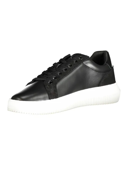 "Calvin Klein Sneakers im Sale | Nachhaltiger Schnür-Sneaker mit Logo und Kontrastdetails online kaufen"|Planet-Deluxe