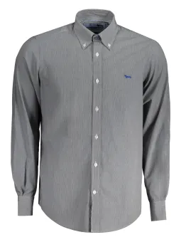 "Karriertes Bio-Hemd mit Button-Down-Kragen"