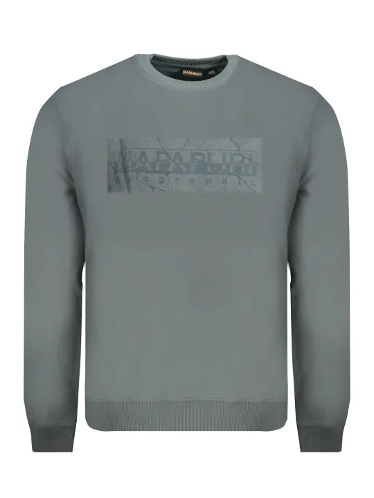 "Napapijri Sweatshirts im Sale | Logo Fleece Sweatshirt Rundhals Langarm Loose Fit online kaufen"|Planet-Deluxe