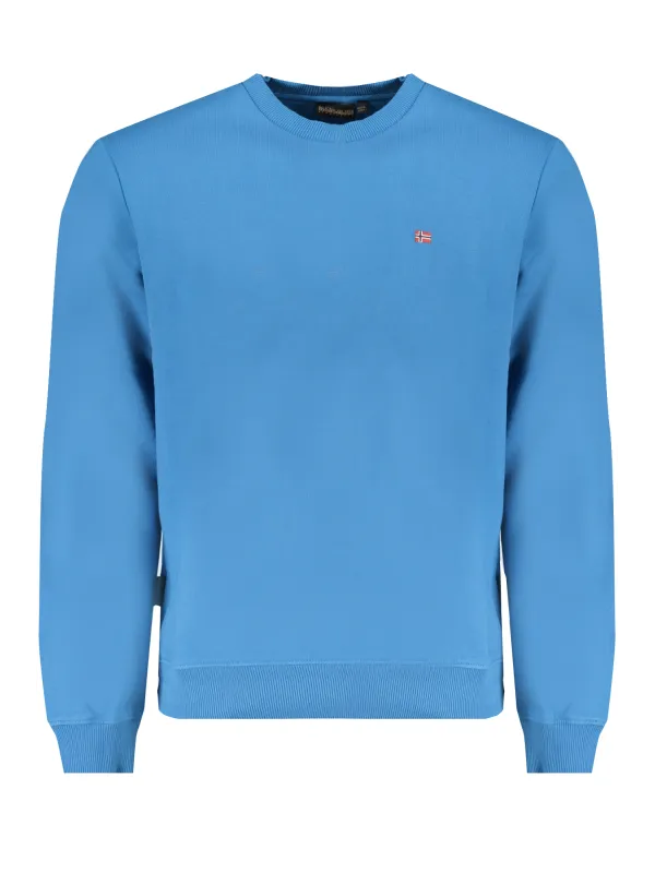 "Napapijri Sweatshirts im Sale | Bio-Baumwoll Sweatshirt Regular Fit mit Stickerei und Rundhals online kaufen"|Planet-Deluxe