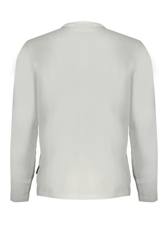 "Napapijri T-Shirts im Sale | Langarmshirt Normal Fit Rundhals Stickerei Logo online kaufen"|Planet-Deluxe