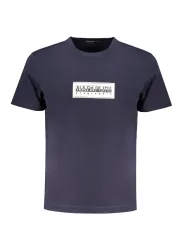 "Napapijri T-Shirts im Sale | Bio Baumwoll TShirt Relax Fit Rundhals Logo Print online kaufen"|Planet-Deluxe