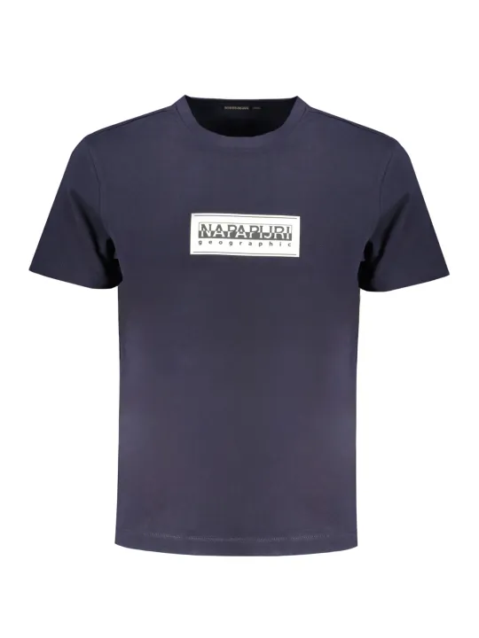 "Napapijri T-Shirts im Sale | Bio Baumwoll TShirt Relax Fit Rundhals Logo Print online kaufen"|Planet-Deluxe