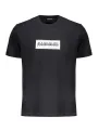 "Napapijri T-Shirts im Sale | Bio-T-Shirt Relax Fit Rundhals Logo Print online kaufen"|Planet-Deluxe