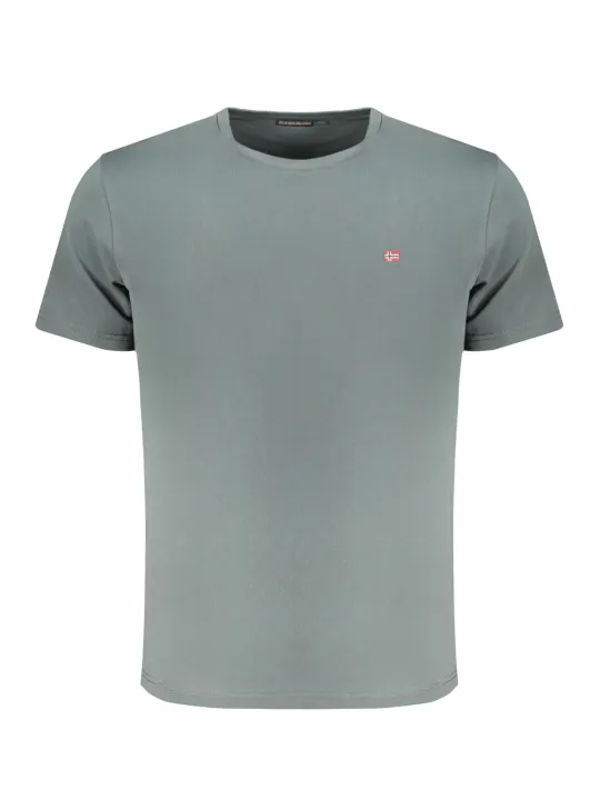 "Napapijri Startseite im Sale | NAPAPIJRI GRÜNES KURZARM-T-SHIRT FÜR HERREN online kaufen"|Planet-Deluxe