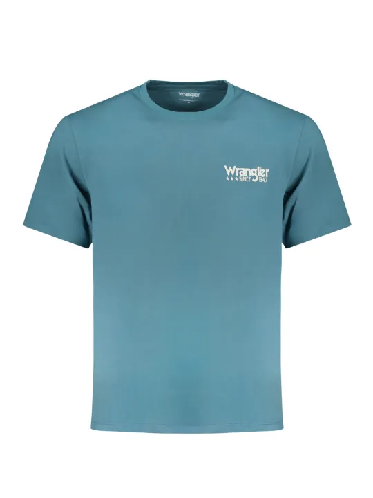 "WRANGLER Startseite im Sale | WRANGLER HERREN-KURZARM-T-SHIRT BLAU online kaufen"|Planet-Deluxe