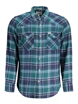 "Wrangler Flanell Westernhemd: Stil mit Druckknöpfen"