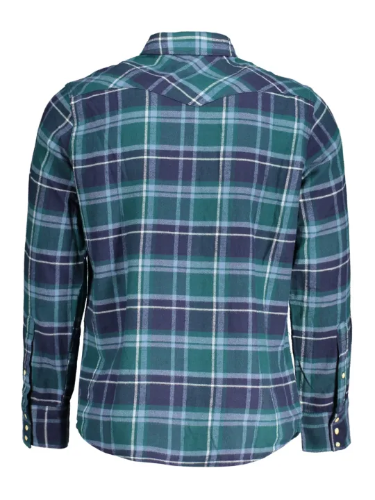 "WRANGLER Startseite im Sale | WRANGLER HERREN-GRÜNES LANGARMHEMD online kaufen"|Planet-Deluxe